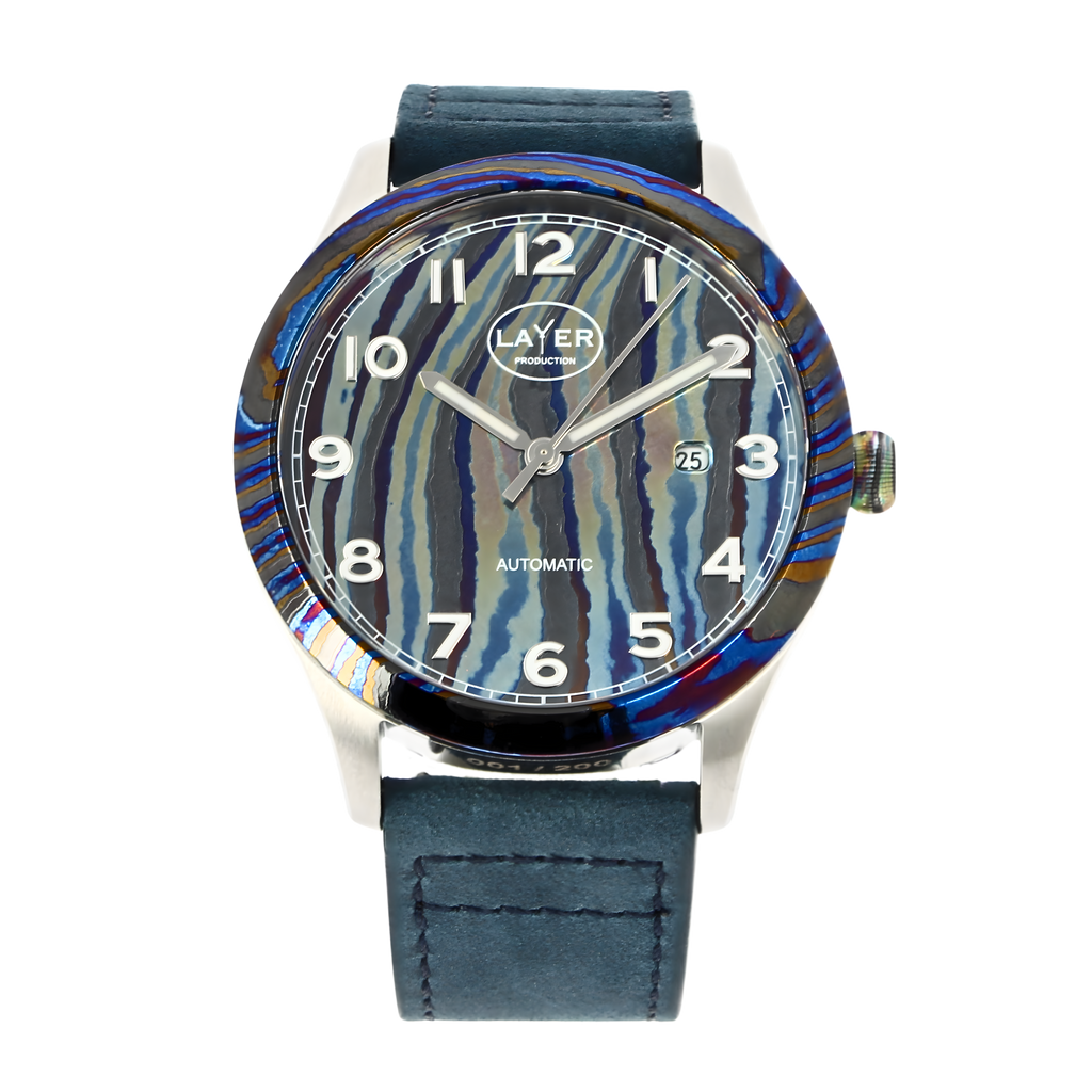 Montre automatique Mokuti LAYER Production LWPMO – Série limitée