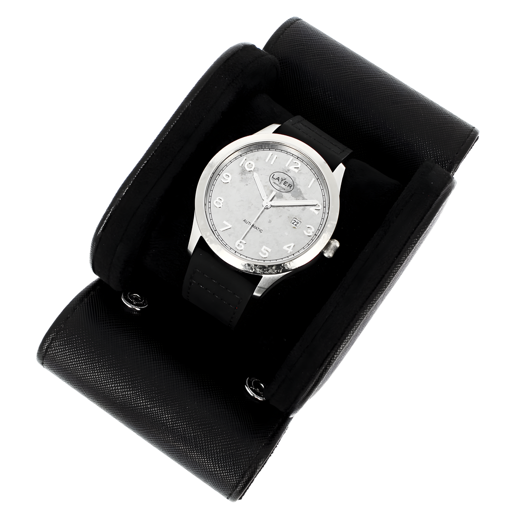 Montre automatique Titane cristallisé LAYER Production LWPCT – Série limitée