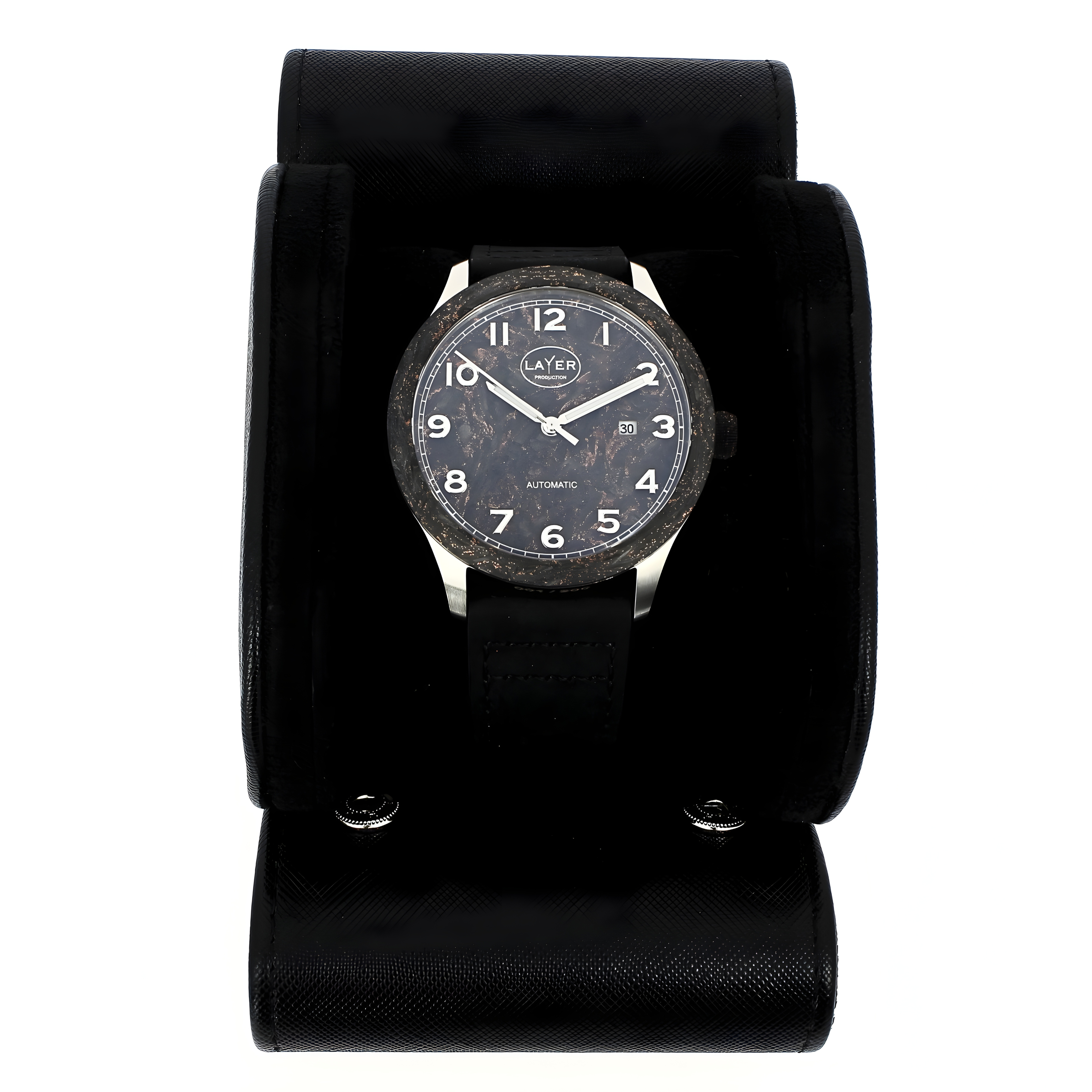 Montre automatique fibre de carbone LAYER Production LWPFC – Série limitée