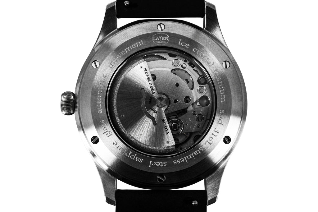 LAYER Production LWPCT Crystallized Titanium Automatic Watch – Limited Series