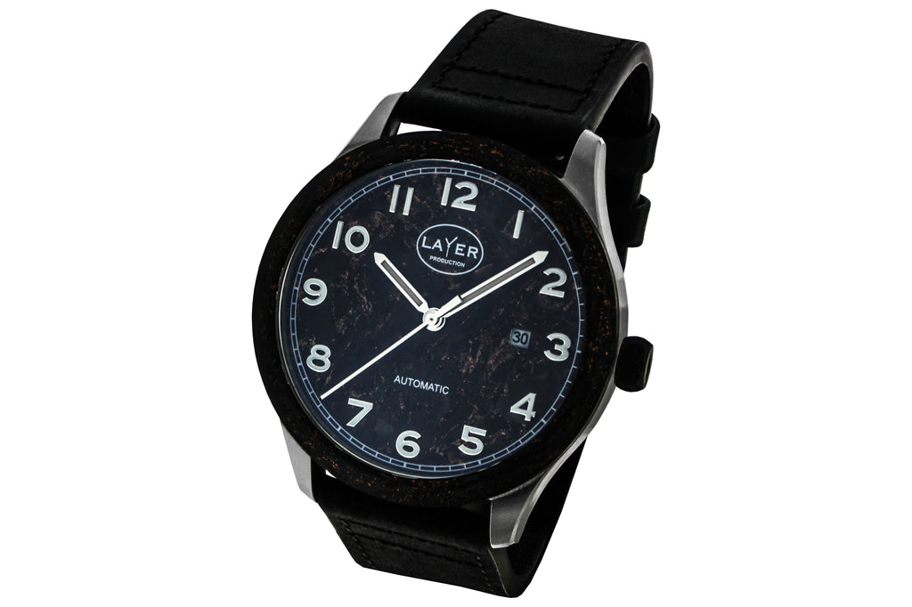 Automatic carbon fibre watch LAYER Production LWPFC – Limited series