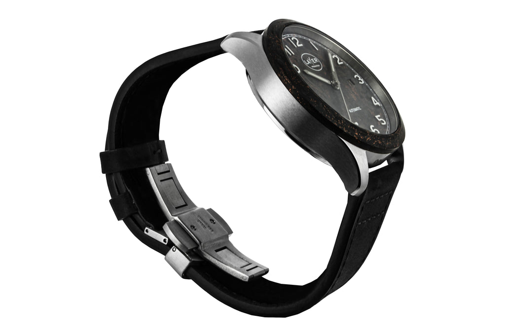 Automatic carbon fibre watch LAYER Production LWPFC – Limited series