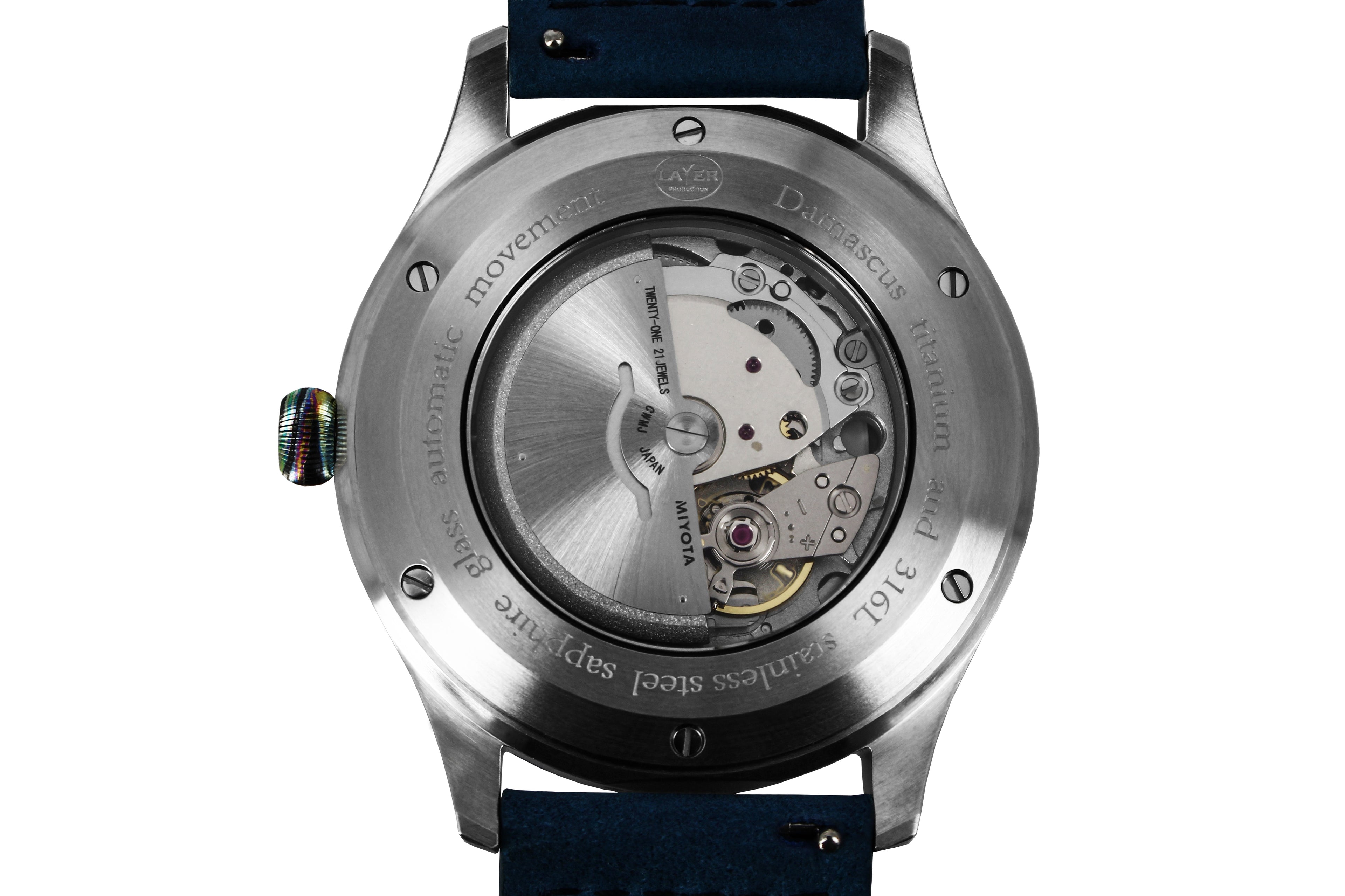 Mokuti Automatic Watch LAYER Production LWPMO – Limited Series