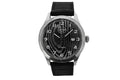 Montre automatique acier Damas LAYER Production LWPSD - vue de face du cadran
